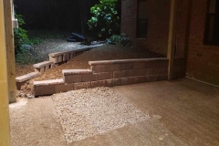 (After) Photo Retaining Wall Hermitage